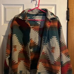 Southwestern Patterned Jacket